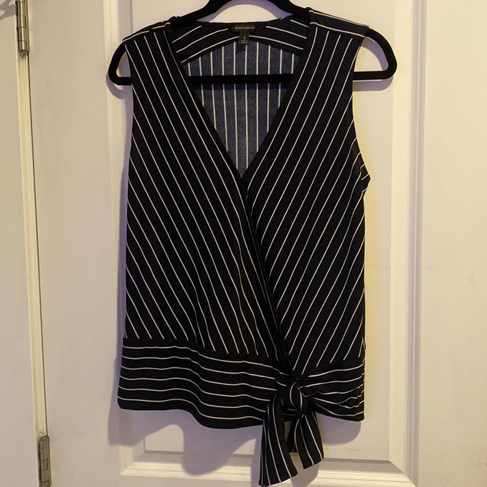 Banana Republic striped knit top